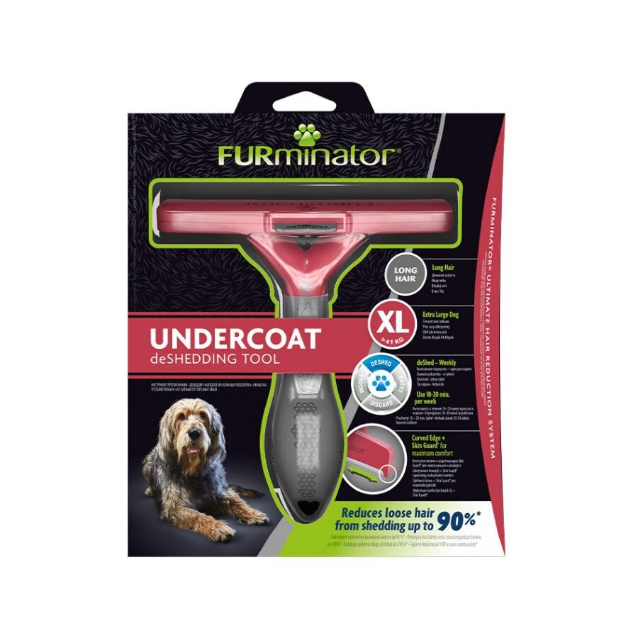 Furminator Dev Irk Uzun Tüylü Köpek Tarağı XL | SRC: Barcode: 4048422151234